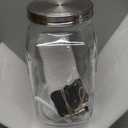 2 Gallon Glass Beverage Dispenser with Stand and Lid, 18/8 Stainless Steel Spigot - Glass Drink Dispensers for Parties - Mason Jar Drink Dispensers with Lids