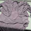 Alex Evenings Women's Empire Waist Bolero Jacket Dress 16