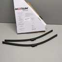 MOTIUM OEM QUALITY Premium All-Season Windshield Wiper Blades (26"+24" (pair for front windshield))