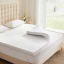 2 Inch Memory Foam Mattress Topper King, Memory Foam Pad with Removable & Washable Cover, Bed Topper for Back Pain, Non-Slip Ventilated Design 9006-king-2-v2