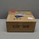 CAROTE 17pcs Pots and Pans Set, Nonstick Cookware Set Detachable Handle, Induction Kitchen Cookware Sets Non Stick with Removable Handle, RV Cookware Set, Oven Safe (Cream White)