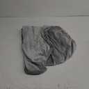 DUJUIKE Headboard Slipcover King, Stretch Bed Headboard Cover, Dustproof Protector Cover for Bedroom Bed Headboard, Velvet Soft Fabric (Silver Grey, King) (King Headboard Length (79"-86"))