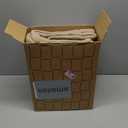 Bedsure GentleSoft 100% Cotton Blanket King Size for Bed - Breathable and Lightweight, Soft Cozy Textured Herringbone Woven Blanket for Summer, Light Brown, 108x90 inches