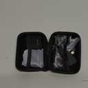 PQRQP 3 in 1 Microphone for iPhone/Android/Camera, Wireless Microphones, 328ft Transmission, 18H Battery Life, Mini Microphone for Record Interview, Vlogs, Tiktok, Bags & Cases (Ebony Black)