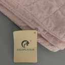 Pillow Covers 20x20 Set of 2 Farmhouse Throw Pillow Covers Velvet Decorative Pillow Case Square Cushion Covers with Hidden Zipper for Bedroom Car Couch Sofa Office, Pink