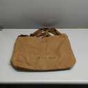 Large Tote Bag for Women, Canvas Bag Women Gift, Fashion Crossbody 16oz 100% Cotton Bag, Large Capacity Shoulder Bag (Chic Size (Large), Bri=own)