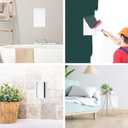 Plastic Access Panel for Drywall - 12x16 inch - Durable Wall Hole Cover Access Door, Plumbing Access Panel, White