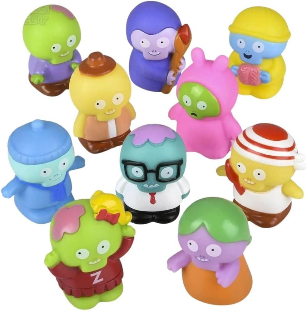 Rhode Island Novelty 2" Rubber Zombie Assortment 50 Pack