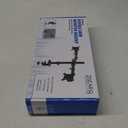 ErGear Dual Monitor Stand, Heavy Duty Adjustable Monitor Desk Mount for 2 Screens up to 32 Inches, Fully Adjustable Height, Tilt, Swivel, Rotate, Supports 17.6 lbs per Monitor Arm, Easy Installation (Black)