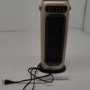 Space Heater, 1500W PTC Ceramic Electric Heaters for Indoor Use with Remote, 4 Levels Room Heater with LED Touch Display, 110 Oscillation,10H Timer,Fast & Safe Portable Heater for Bedroom Office