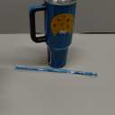 Bioworld Sesame Street Cookie Monster 40 Oz Blue Stainless Steel Tumbler with Handle