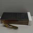 BAYKA Floating Shelves for Wall, Wall Mounted Rustic Wood Shelves for Bathroom, Bedroom, Living Room, Kitchen, Hanging Shelf for Books/Storage/Room Decor with 22lbs Capacity (Black, Set of 3, 15.7in) (A. Black - Universal Classic Style)