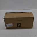 DN DECONATION White and Gold Fall Pumpkin Decorations Thanksgiving Table Centerpieces, 2 Pcs Artificial Luxury Resin Pumpkins Figurines for Decorating, Autumn Harvest Fall Home Decor Shelf Mantel (Set of 2)