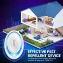 2026 Upgraded Ultrasonic Pest Repeller Indoor, Pest Control Insect Plug in, Mouse Traps Repellent Indoor, Electric Rodent Repellent Plug-in for Roach, Bugs, Ant, Mosquito, Mice, Spider, Rat,6 Pack