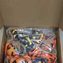 24 Pcs Halloween Pumpkin Hanging Ornaments Felt Halloween Tree Ornaments Decoration Orange Black Scary Pumpkin Decoration for Small Christmas Tree Party Decor Home Favors Supplies