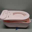 CheerTry 2-in-1 Toddler Potty Training Toilet - Larger Potty Chair & Detachable Training Seat for Boys & Girls Ages 1-3 with Flushing Sound, Wipes Storage, Toilet Paper Holder (Pink)