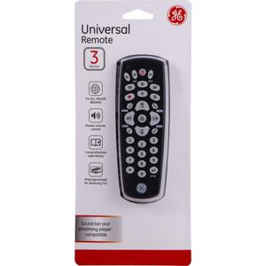 GE 3-Device Universal Remote Control 34456