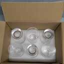 OUWO Highball Glasses Set of 6, 13oz Tall Drinking Glasses, Water Glass for Kitchen, Tom Collins Glasses, Mojito Glass Cups, Cocktail Glasses for Bar Glassware