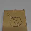 Ceramic Spoon Rest, 5.3in Black & White Pattern, Heat Resistant Cooking Spoon Holder for Kitchen Countertop, Stove Top, Spatula, Ladle, Coffee Spoon Rest