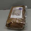 MIULEE Velvet Curtains 96 inches - Luxury Curtains for Bedroom Living Room Room Darkening Thermal Insulated Super Soft Window Drapes Rod Pocket & Back Tab, Brown, W52 x L96 inches, 2 Panels