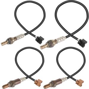 Oxygen O2 Sensor 4PC Set Upstream Downstream for Nissan for Altima 2013-2014 Murano 2012-2014 Pathfinder 2013-2015 Quest 2012-2015 for Infiniti QX60 JX35 3.5L Replacement 226A01HC0A