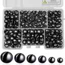 SANWEAL120PCS/200PCS Fishing Weights Sinkers - Premium Split ShotFishing Weights Sinkers - Round Removable Fishing Sinkers - 5/6 Sizes