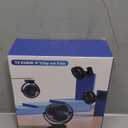 Portable Clip on Fan 10000mAh Battery Powered, USB Type C, Supports 720 Adjustment, 4 speed, 8inch Personal Fan for Table, Bedroom, Desk, Camping, Stroller, Golf Cart