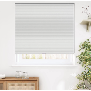LazBlinds Cordless Cellular Shades, 28'' W x 36'' H, White | Blackout Fabric Protects Privacy, With Thermal Insulation & Noise Reduction, Safe Cordless Design for Kids and Pets