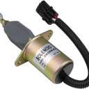 Replacement 12V Only Fuel Shut Off Solenoid 3" For 5.9L or 8.3L Cummins Diesel Engine 3935649