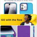 AICase for iPhone 14 Pro Max Case with Glass Screen Protector+Camera Lens,Heavy Duty Drop Protection Full Body Rugged Shockproof Military Protective Tough Durable Cover for iPhone 14 Pro Max 6.7"_12