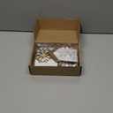 GlikCeil 19 Pcs Winter Tiered Tray Decor Snowflakes Wood Rustic Decoration Tiered Sign Table Centerpieces Without Tray for Tabletop Shelf Winter Xmas Home Party Gifts(Farmhouse)