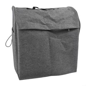 HogarTech Stand Mixer Cover with Storage Pocket for 4.5-5 Quart Tilt Head Mixers, Kitchen Appliance Protector Organizer 14x9.5x14 Inch Gray