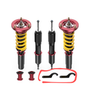Lowering Coilovers Struts Compatible for 2006-2013 BMW 3-Series 325i 328i 335i E90 E91 E92 Front & Rear Shocks Adjustable Height Suspension Coil Spring Strut  RWD Only (Set of 4)(Yellow)