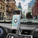 Car CD Slot Phone Mount Magnetic, Car CD Player Phone Holder Mag-Safe with Telescopic Arm [Upgraded Powerful Magnet] for iPhone 15/14/ 13 Series, MagSafe Case & Other Android Phones