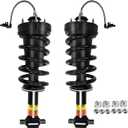 LUFT MEISTAR 84176631 84977478 2 PCS Front Struts Shocks Absorber w/Magnetic Assy Compatible with Cadillac Escalade Tahoe Suburban Silverado 2015-2020 fits for GMC Sierra 1500 Yukon (XL) 2015-2020