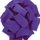 Offray Wired Edge Anisha Craft Ribbon, 4-Inch Wide by 10-Yard Spool, Purple