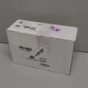 Baquler 24 Pcs 8.8 Inch Ivory Flameless Taper Candles LED Candle Sticks Battery Operated Flickering LED Candlestick Window Plastic Candle for Wedding Halloween Christmas Decor(No Battery)