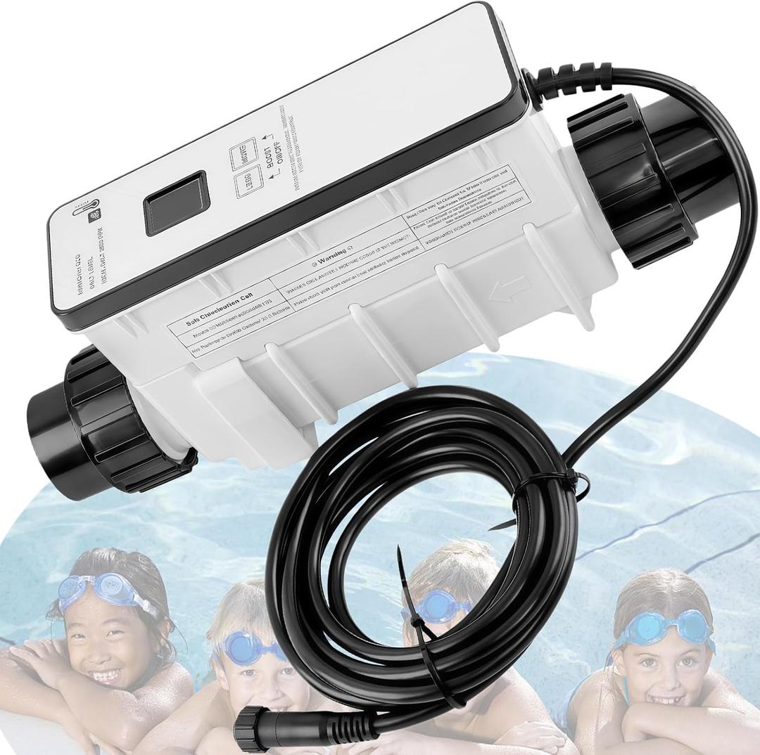 IC60 Salt Cell Replacement for Pentair IntelliChlor, EC-521105 Chlorine Generator Cell for In-Ground Pools Up to 60,000 Gallons,Easy Installation
