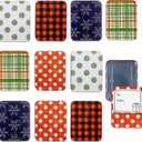 WDS Premium Gift Card Holders Tins for Christmas - 10 Rustic Metal Tin Boxes Holders with Lids for Gift Cards & Money - Box Perfect for Birthday Valentine's Easter - Custom Boxed for Easy Gift Giving