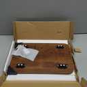 Appliance Slider, Sliding Tray for Coffee Maker, Coffee Pot Slider for Countertop, 360 Rolling Tray Appliance Slider for Kitchen Appliances- Rustic Brown (9.5 X 14)