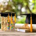 30 Pcs Graduation candy tubes Class of 2026 Graduation party favors candy containers Graduation cap candy boxes with Tassels and Stickers for Grad Table party decoration supplies