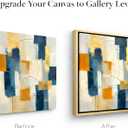 16x16 Champagne Gold Canvas Floater Frame for Stretched Art