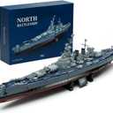 Nifeliz North Battleship, Military Building Set for Adults, Collectible Army Model to Build and Display, Gift Ideal for Military Enthusiasts (NF10280)