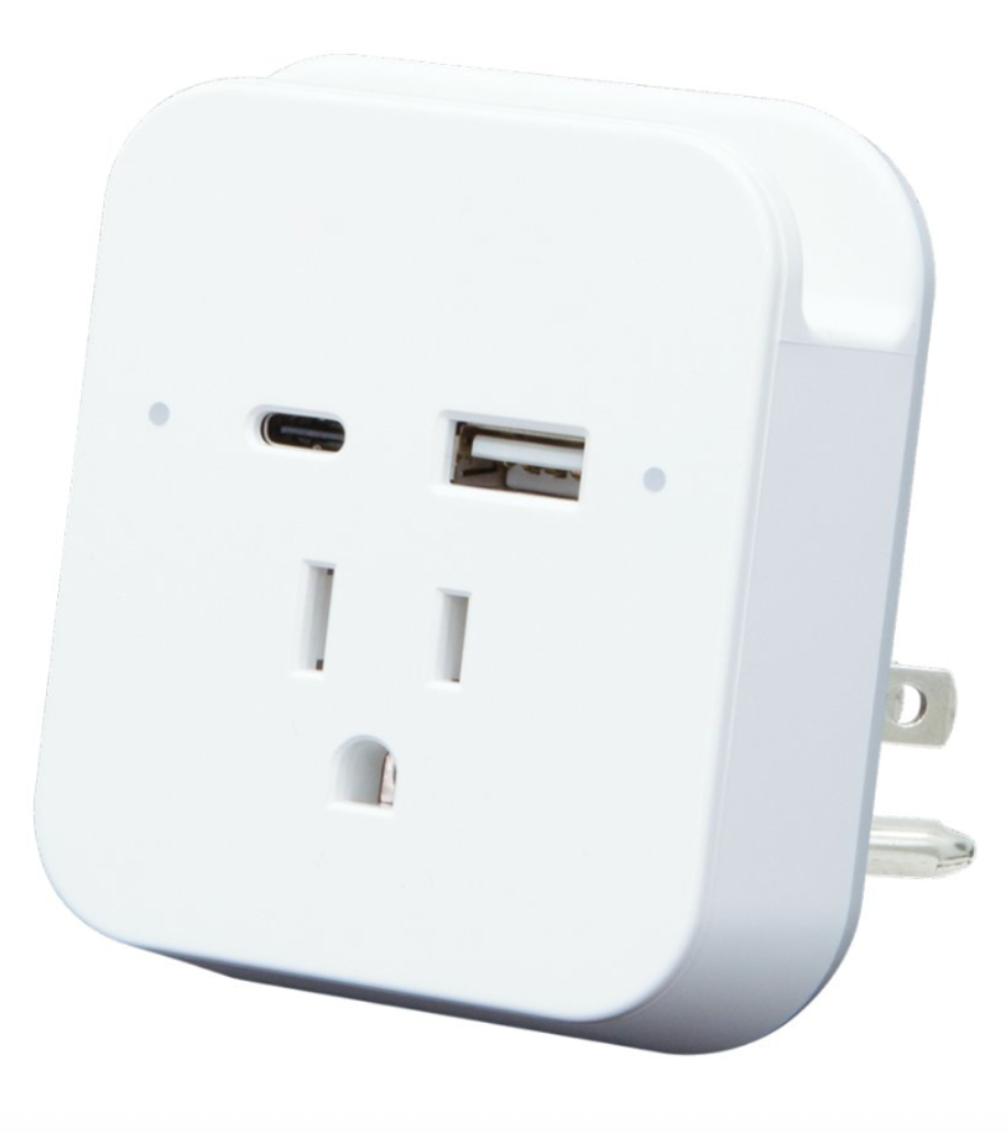 HELIX Powerrup Multiport Wall Charger USB C and USB-A Ports