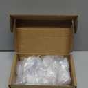 10 Pack Champagne Bronze Cabinet Knobs - Round Kitchen Cabinet Knobs & Drawer Knobs - 1-1/4" (30MM) - Brass Modern Gold Finish (Single Hole Knob)