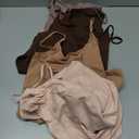 Amazon Essentials Women's Slim-Fit Camisole for Layering and Everyday Wear, Pack of 4 (Blush/Brown/Dark Brown/Dark Camel)