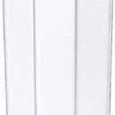 Milk Carton Water Bottle 17oz (500mL) Plastic Clear Square Milk Bottles No BPA Leakproof Water Bottle Portable Reusable Milk Carton Shaped Juice Bottle Perfect for Fitness Gym Camping Sports