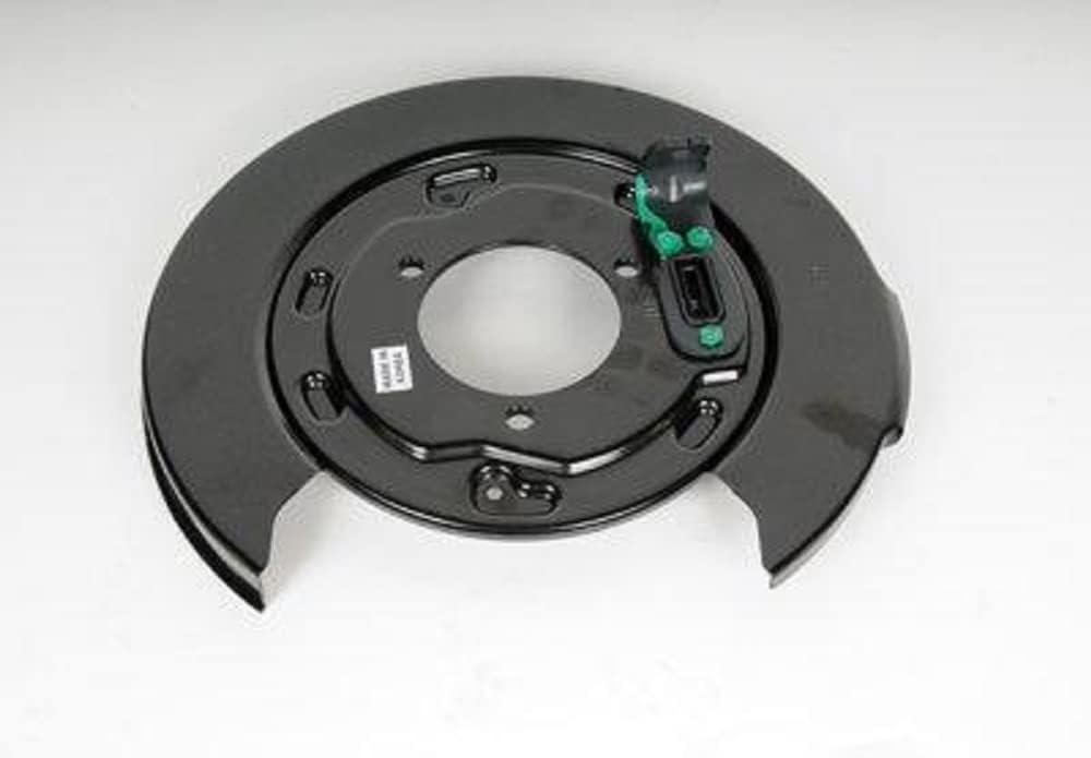 GM Genuine Parts 25911891 Rear Driver Side Brake Backing Plate Assembly