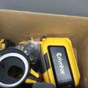 Cordless Paint Sprayer Compatible for Ryobi 18v Battery (NO Battery), HVLP Electric Handheld Paint Sprayers with 1000ML Container, for House Furniture, Fence, Cabinets, Walls (Bare Tool) Yellow