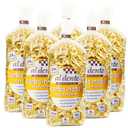 Al Dente Carba-Nada Egg Fettuccine - Lower Carb, High Protein Keto & Point-Based Diet-Friendly - Delicious and Versatile - Artisanal with Cage-Free Eggs, 10 Ounce Bags (Pack Of 6) Best By 12/DEC/2026